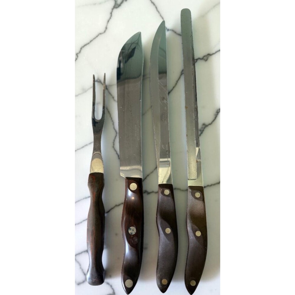 Vintage Cutco Knives 4 Pieces - #23 #24 #1022 #1026 - Some minor damage